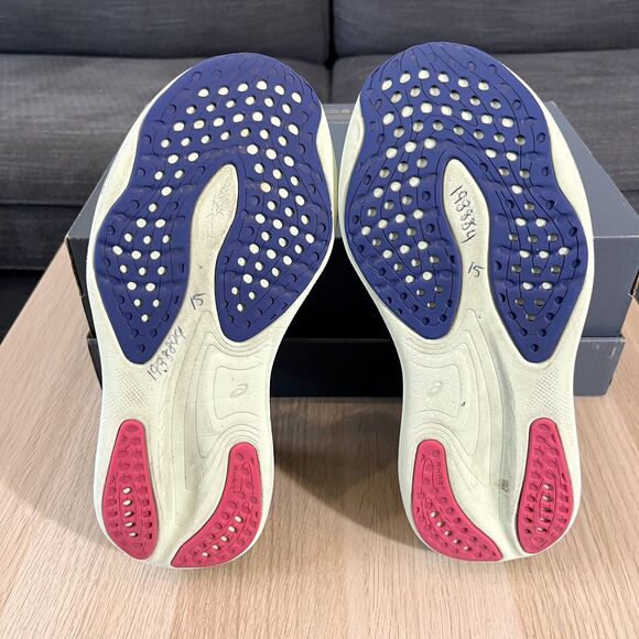 ASICS Gel-Nimbus 25 Navy Blue Running Shoes 1012B356 Women's Size 8.5 - Picture 3 of 12